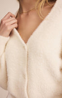 SADIRA FLUFFY CARDIGAN - Las Olas