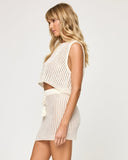 Sander Skirt - Cream - Las Olas
