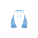 SHIRRED TRIANGLE BIKINI TOP - Las Olas
