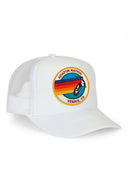 SIGNATURE VINTAGE LOW RISE TRUCKER HAT - Las Olas