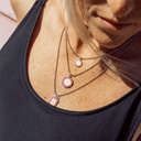 SMALL ST. CHRISTOPHER SURF NECKLACE - Las Olas