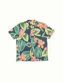 SPRING GARDEN LEISURE STRETCH BUTTON UP