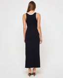 Steph Dress - Black - Cream - Las Olas