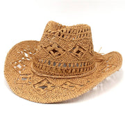 STRAW COWBOY SUN HAT - Las Olas