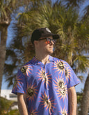 SUN ENERGY STRETCH BUTTONUP - Las Olas