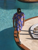 SUN ENERGY STRETCH BUTTONUP - Las Olas