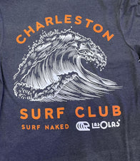 SURF NAKED CHARLESTON SURF CLUB TEE - Las Olas
