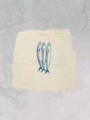 THREE LITTLE FISH SUMMER CROPPED MUSCLE TANK - Las Olas