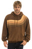 WAVE STRIPE 4 - PULLOVER HOODIE RELAXED - Las Olas