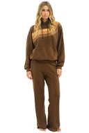 WAVE STRIPE 4 - PULLOVER HOODIE RELAXED - Las Olas