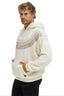 WAVE STRIPE 4 - PULLOVER HOODIE RELAXED - Las Olas