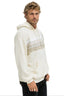 WAVE STRIPE 4 - PULLOVER HOODIE RELAXED - Las Olas