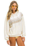 WAVE STRIPE 4 - PULLOVER HOODIE RELAXED - Las Olas