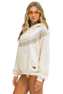 WAVE STRIPE 4 - PULLOVER HOODIE RELAXED - Las Olas
