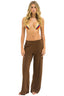WIDE LEG POCKET SWEATPANTS - Las Olas