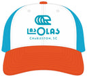LAS OLAS CHARLESTON TRI COLOR STACKED HAT