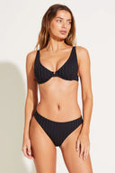 CALI HIGH LEG FULL COVERAGE BOTTOM - Las Olas