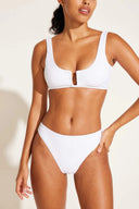 CALI HIGH LEG FULL COVERAGE BOTTOM - Las Olas
