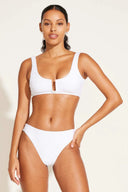 CALI HIGH LEG FULL COVERAGE BOTTOM - Las Olas